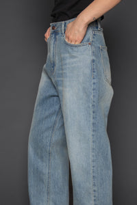 Relaxed Light Wash Denim Jean Pants MODU Atelier 
