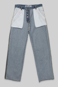 Reversed Denim Jeans Pants MODU Atelier 