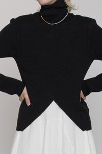 Reversible Split-Front Turtleneck Turtleneck MODU Atelier 