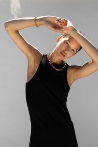 Rounded Chunky Link Chain Necklace Plated Necklace MODU Atelier 