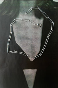 Safety Pin Necklace Plated Necklace MODU Atelier 