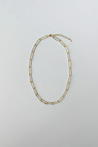 Safety Pin Necklace Plated Necklace MODU Atelier 