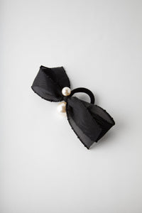 Sheer Pearl Bow Hair Tie Other Accessories MODU Atelier 