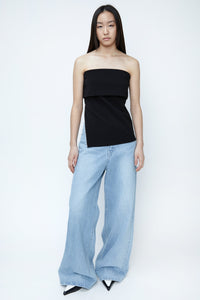 Sleeveless Blouse with Side Zip, Black Shirts & Tops MODU Atelier 