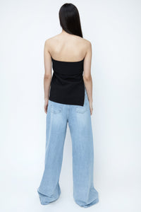 Sleeveless Blouse with Side Zip, Black Shirts & Tops MODU Atelier 