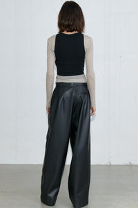 Soft Vegan Leather Pants MODU Atelier 
