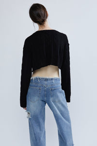 Spring Knit, Black Shirts & Tops MODU Atelier 