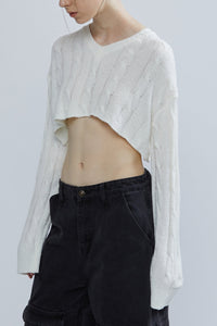 Spring Knit, White Shirts & Tops MODU Atelier 