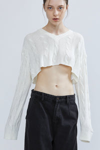 Spring Knit, White Shirts & Tops MODU Atelier 