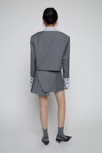 Suit Pleated Mini Skirt Mini Skirt MODU Atelier 