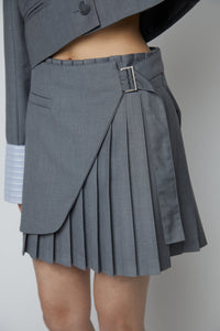 Suit Pleated Mini Skirt Mini Skirt MODU Atelier 