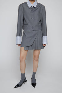 Suit Pleated Mini Skirt Mini Skirt MODU Atelier 