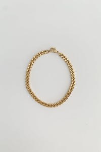 Thick Curb Chain Bracelet Plated Bracelet MODU Atelier 