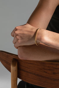 Thick Curb Chain Bracelet Plated Bracelet MODU Atelier 