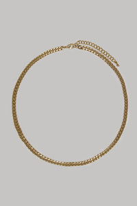 Thick Curb Chain Necklace Plated Necklace MODU Atelier 