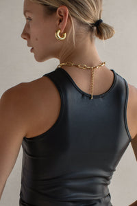 Thick Link Chain Necklace Plated Necklace MODU Atelier 