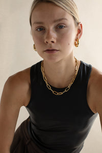 Thick Link Chain Necklace Plated Necklace MODU Atelier 