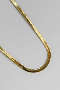 Thick Snake Chain Necklace Plated Necklace MODU Atelier 
