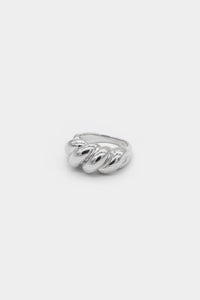 Thick Twist Ring Sterling Silver Ring MODU Atelier 