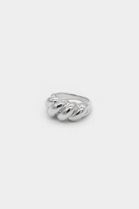 Thick Twist Ring Sterling Silver Ring MODU Atelier 
