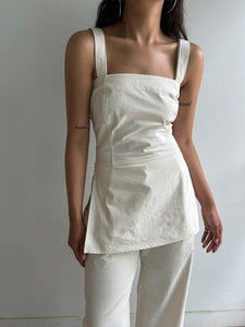 Three-way Tube Top, Cream Shirts & Tops MODU Atelier 