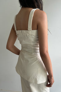 Three-way Tube Top, Cream Shirts & Tops MODU Atelier 