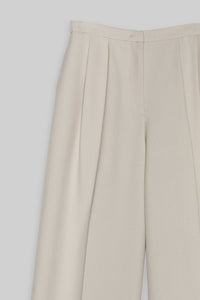 Wide Flare Trousers Woven Pants MODU Atelier 