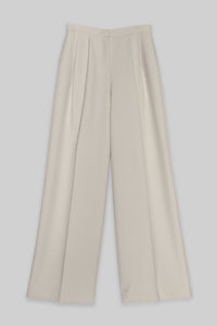 Wide Flare Trousers Woven Pants MODU Atelier 