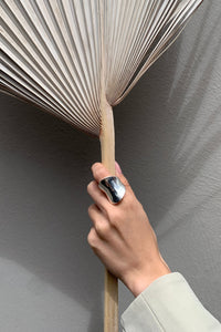 Wide Round Band Ring Sterling Silver Ring MODU Atelier 