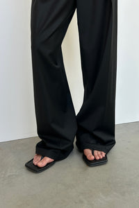 Wool Wide Tuck Pants Pants LVIR 