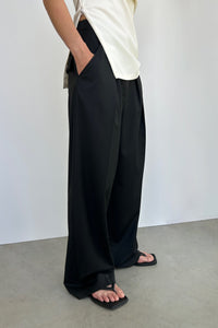 Wool Wide Tuck Pants Pants LVIR 