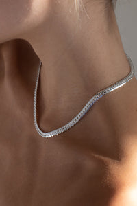 Z Snake Chain Necklace Plated Necklace MODU Atelier 